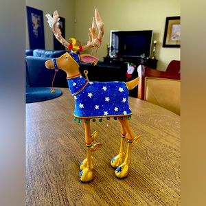 Brand new Patience Brewster Dash Away Comet Christmas Reindeer